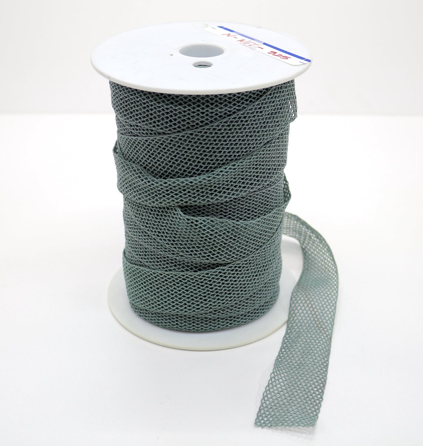 Sage Green Stretch Netting Trim on Roll – Vintage Mesh Embellishment