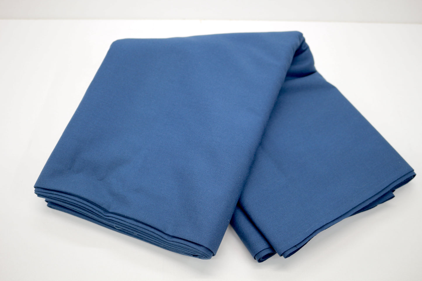 Prairie Flower Blue Cotton Blend Fabric 44" x 5 yds