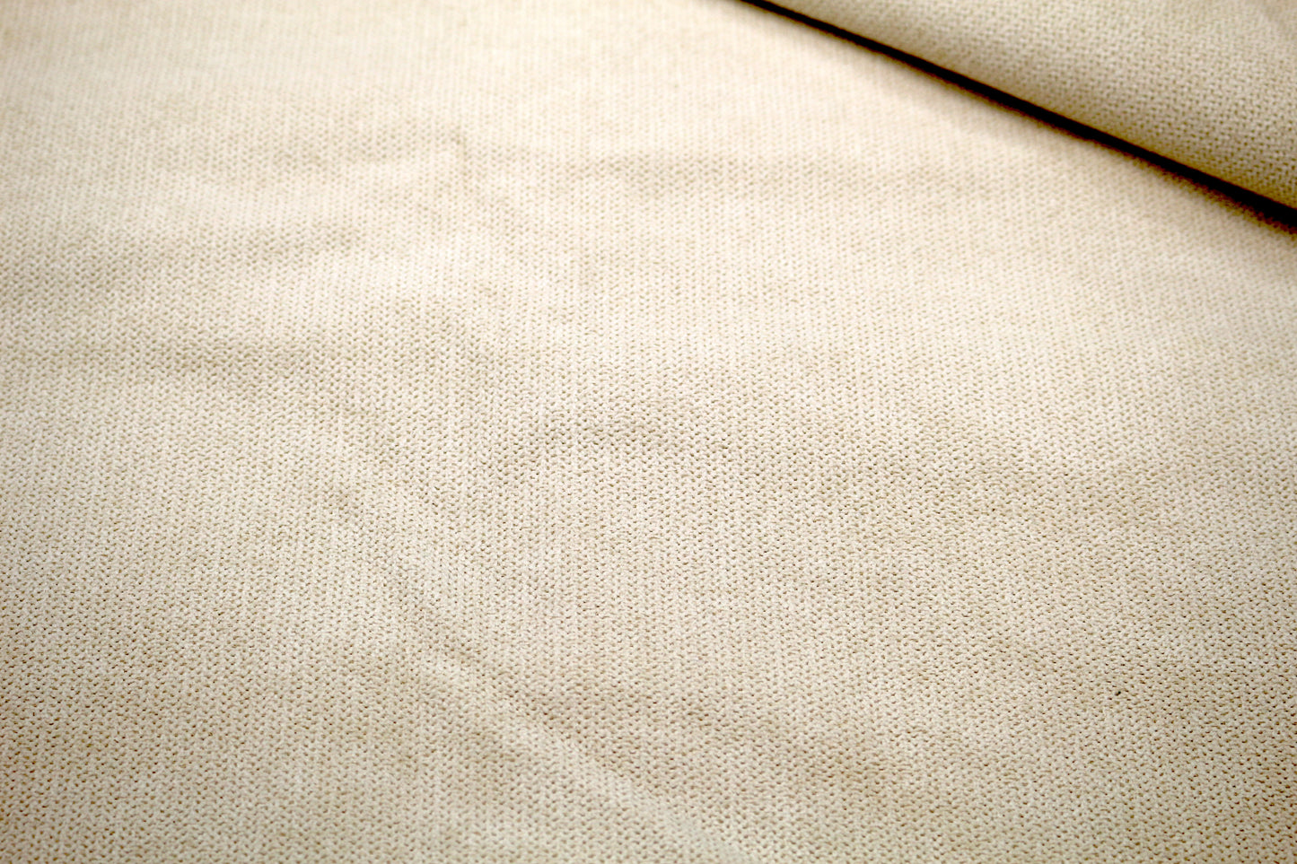 Lucious Soft Cram Upholstery Fabric 57" x 7 yds