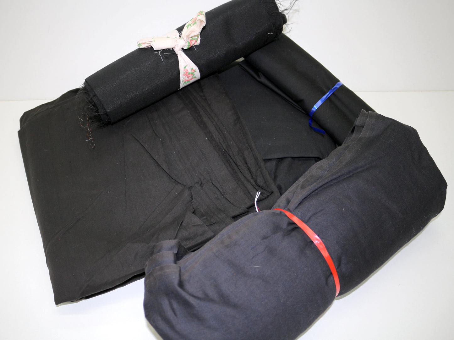 Black Cotton Fabric By The Pound