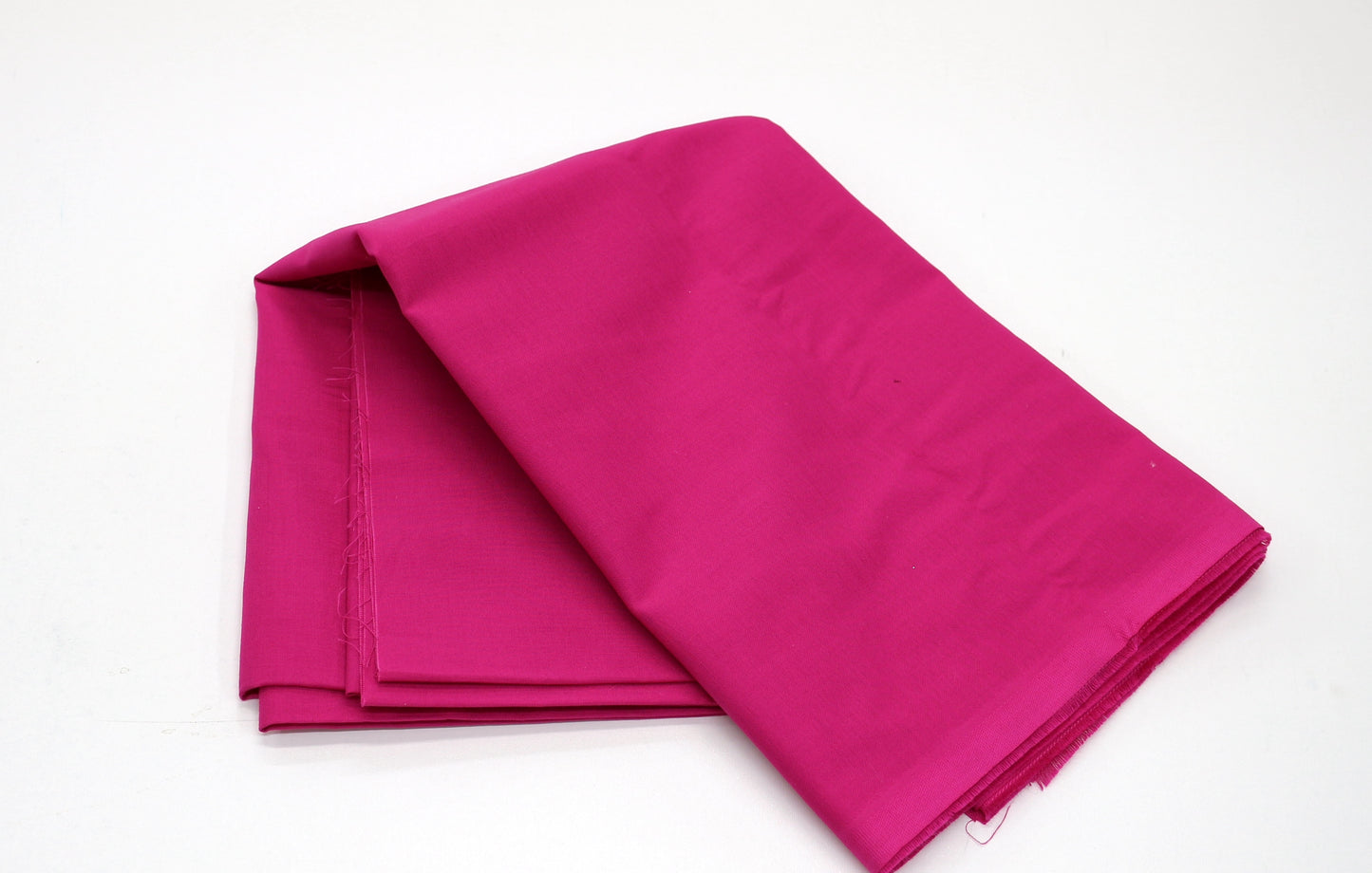 Hot Pink Cotton Fabric 42" x 1.25 yds