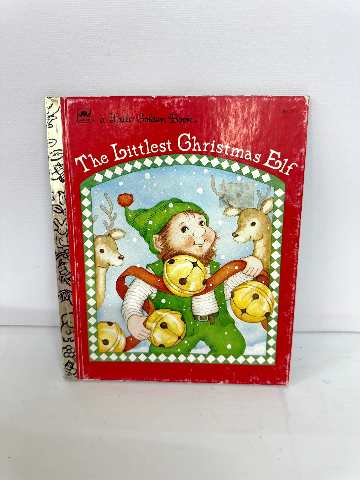 Little Golden Book — The Littlest Christmas Elf - Vintage Charm for Reading, Collecting & Crafting