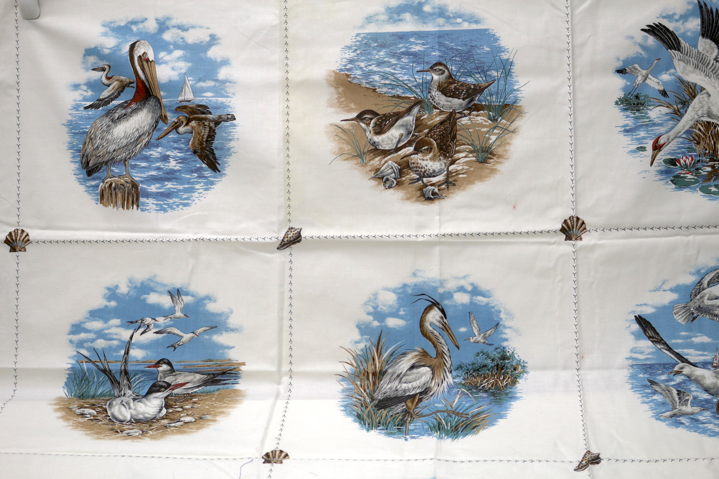 Bird Sewing Panel