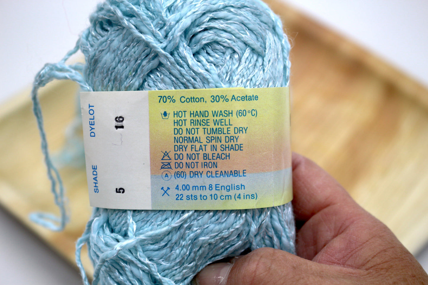 Blue Yarn Bundle