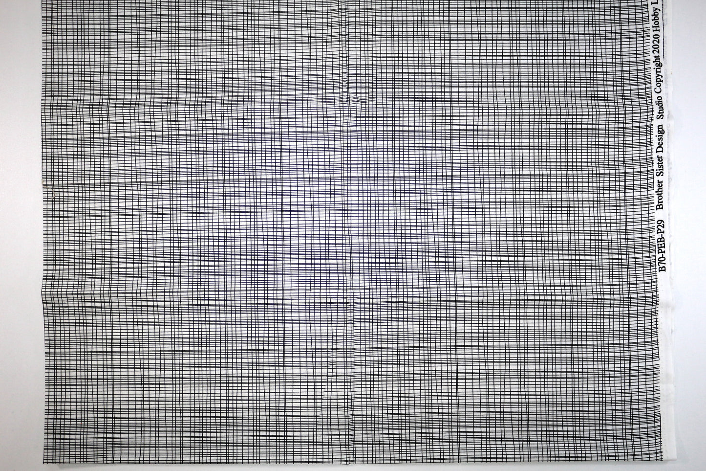 Follow the Line Cotton Fabric 45" x 35"
