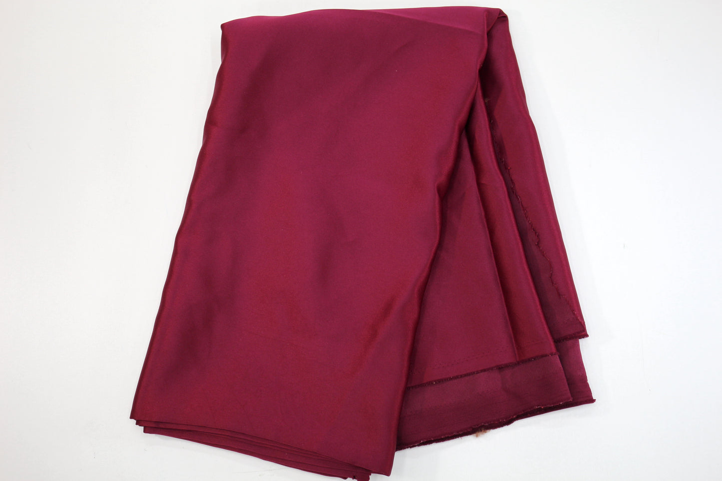 Maroon Satin Dress Weight Fabric 60" x 1.75 yds