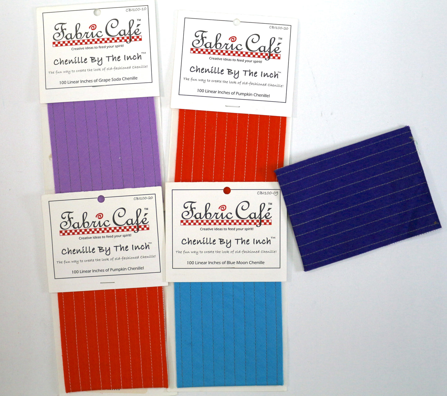 Fabric Cafe Chenille By The Inch Bundle