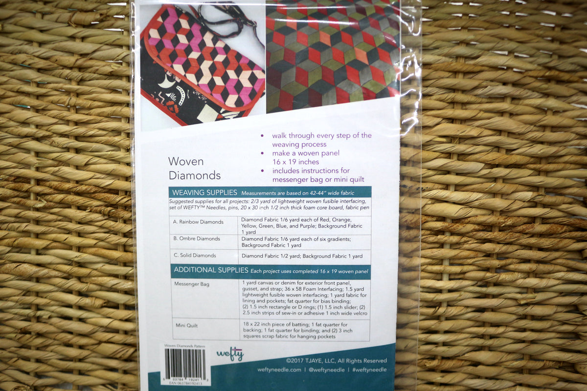 Wefty Woven Star Variations & Woven Diamonds Quilt Patterns
