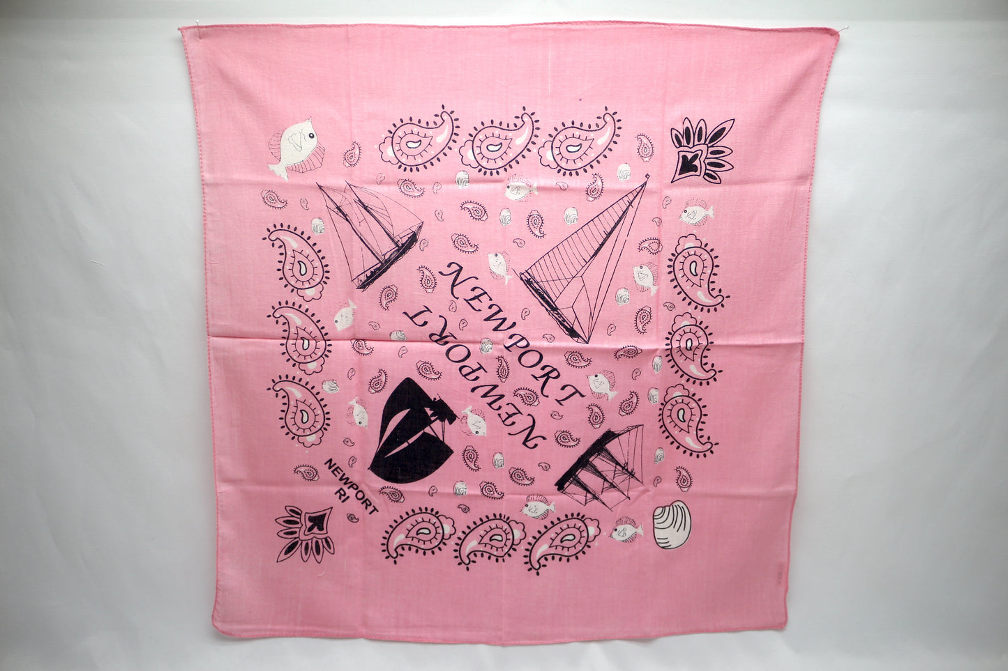 Pink Newport Bandana