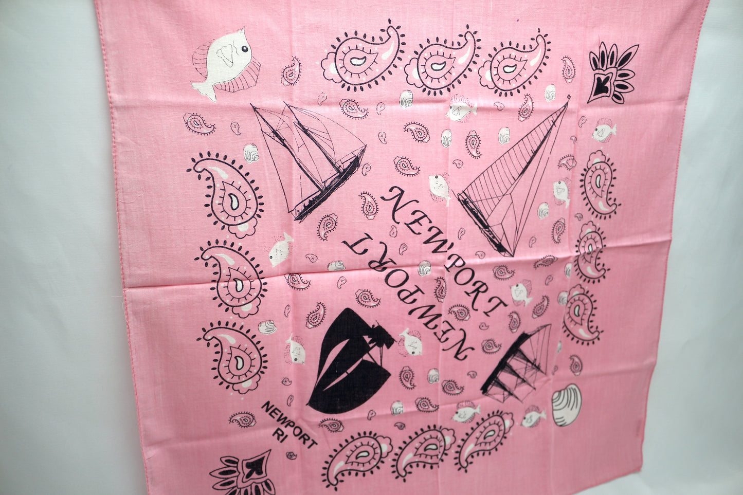 Pink Newport Bandana