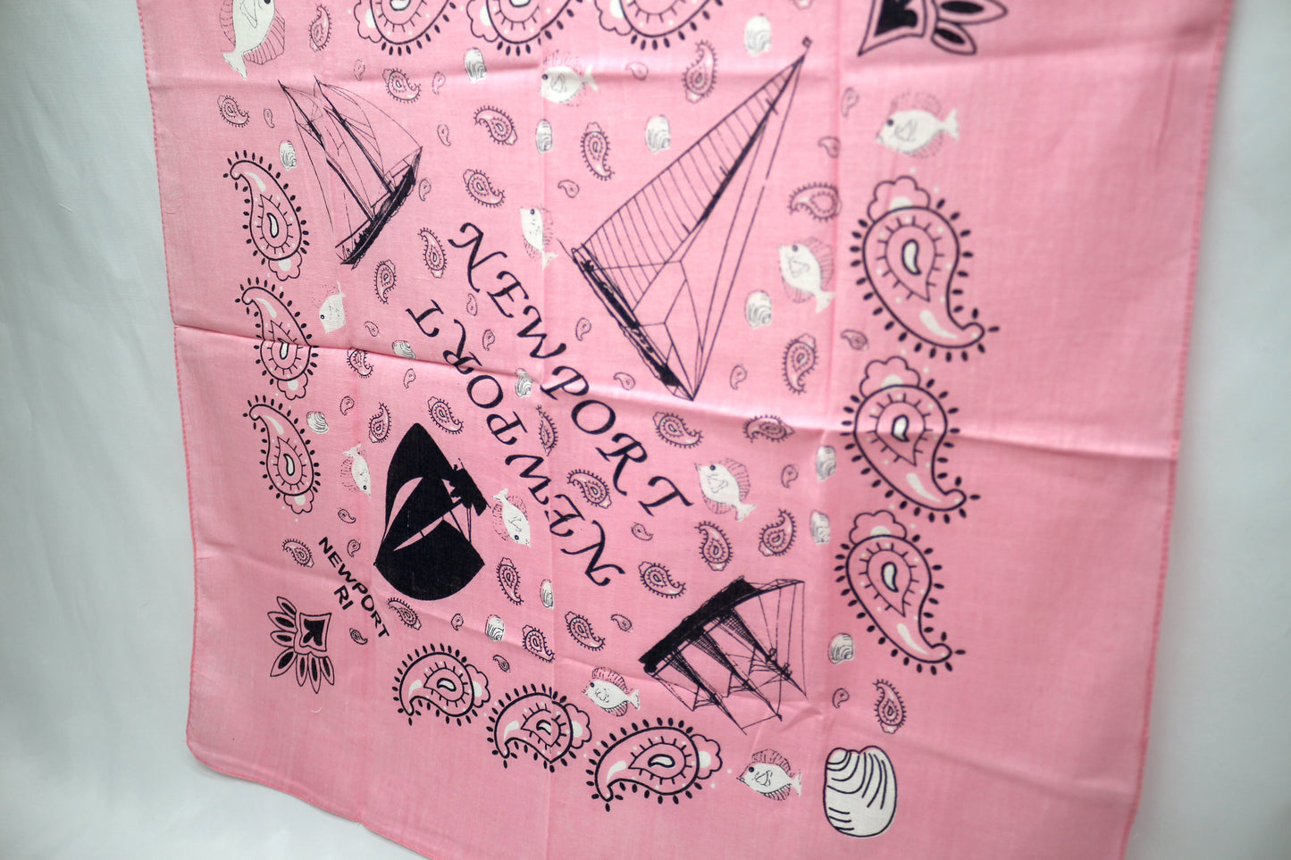 Pink Newport Bandana