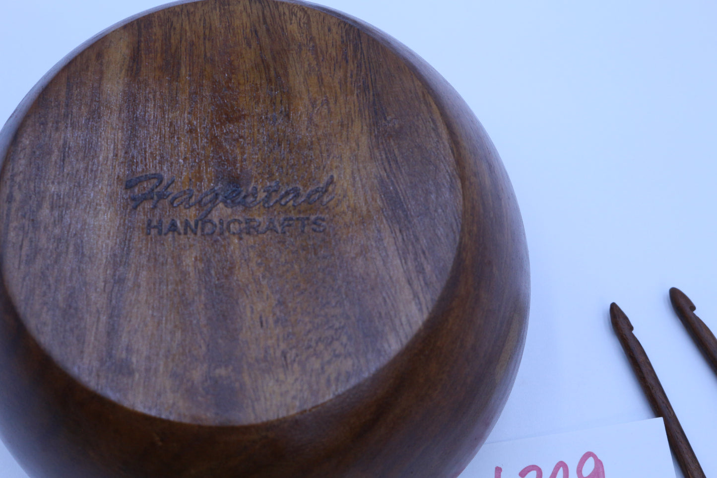 Hagestad Wooden Yarn Bowl, Crochet Tools, Unique Yarn Bowl