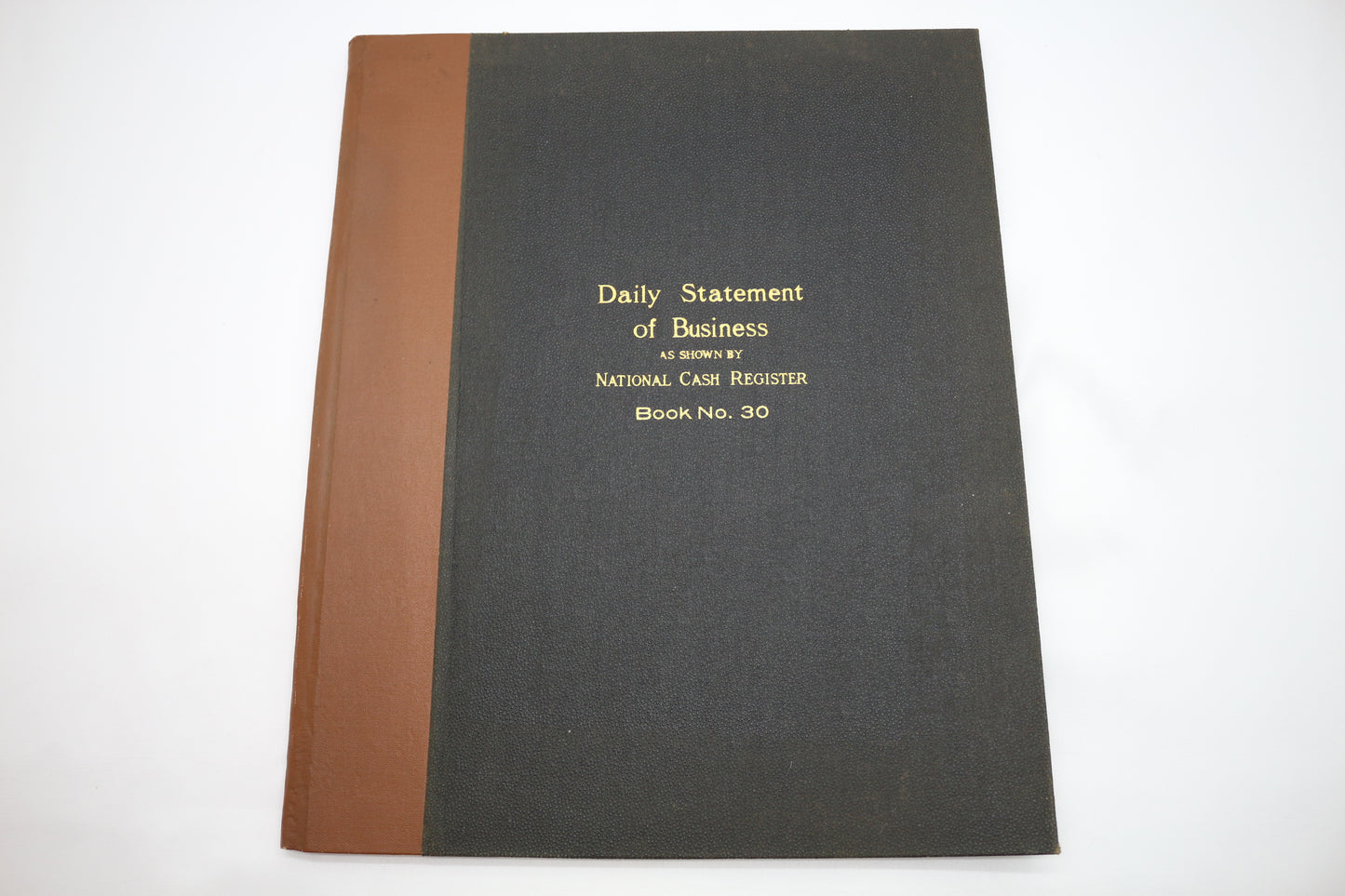 1-Vintage 40's Daily Statement of Business Log Book