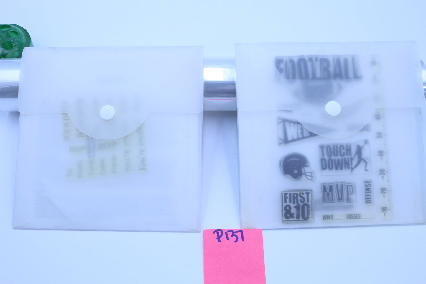 My Acrylix IN THE GAME -FOOTBALL or SIMPLE INVITES