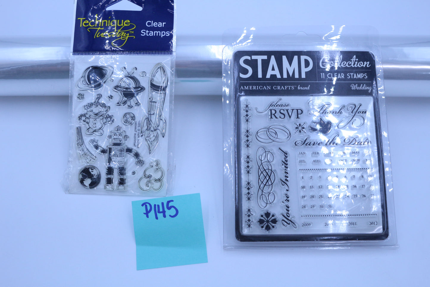 CLEAR STAMPS ROCKET MAN or WEDDING