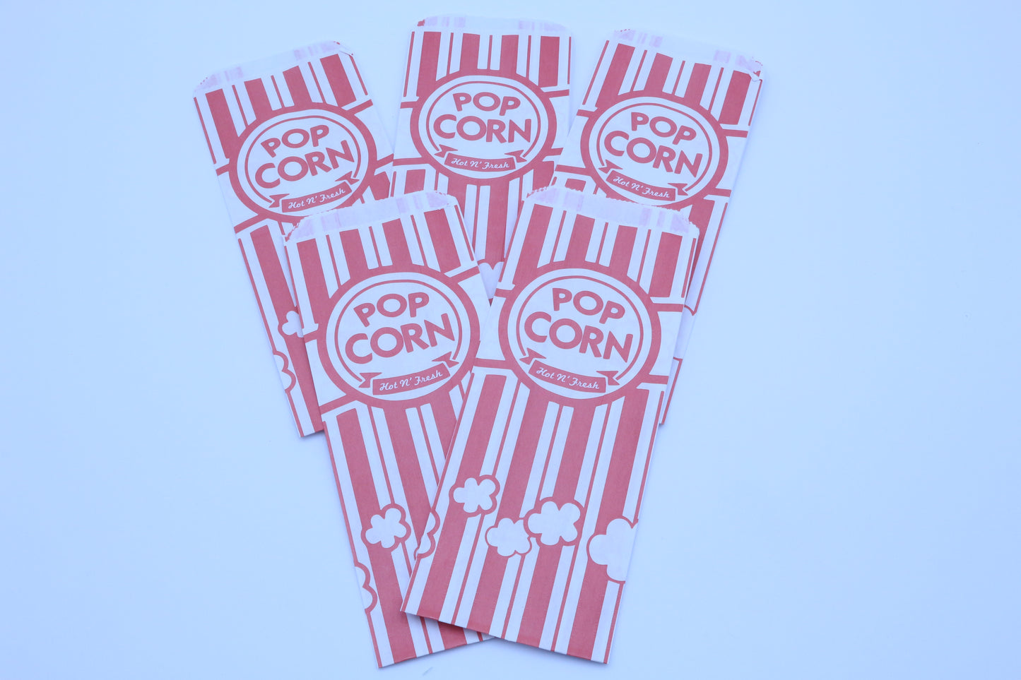 Popcorn Bag bundle, Junk Journal Bags, Scrapbooking Decoration, Popcorn Envelopes