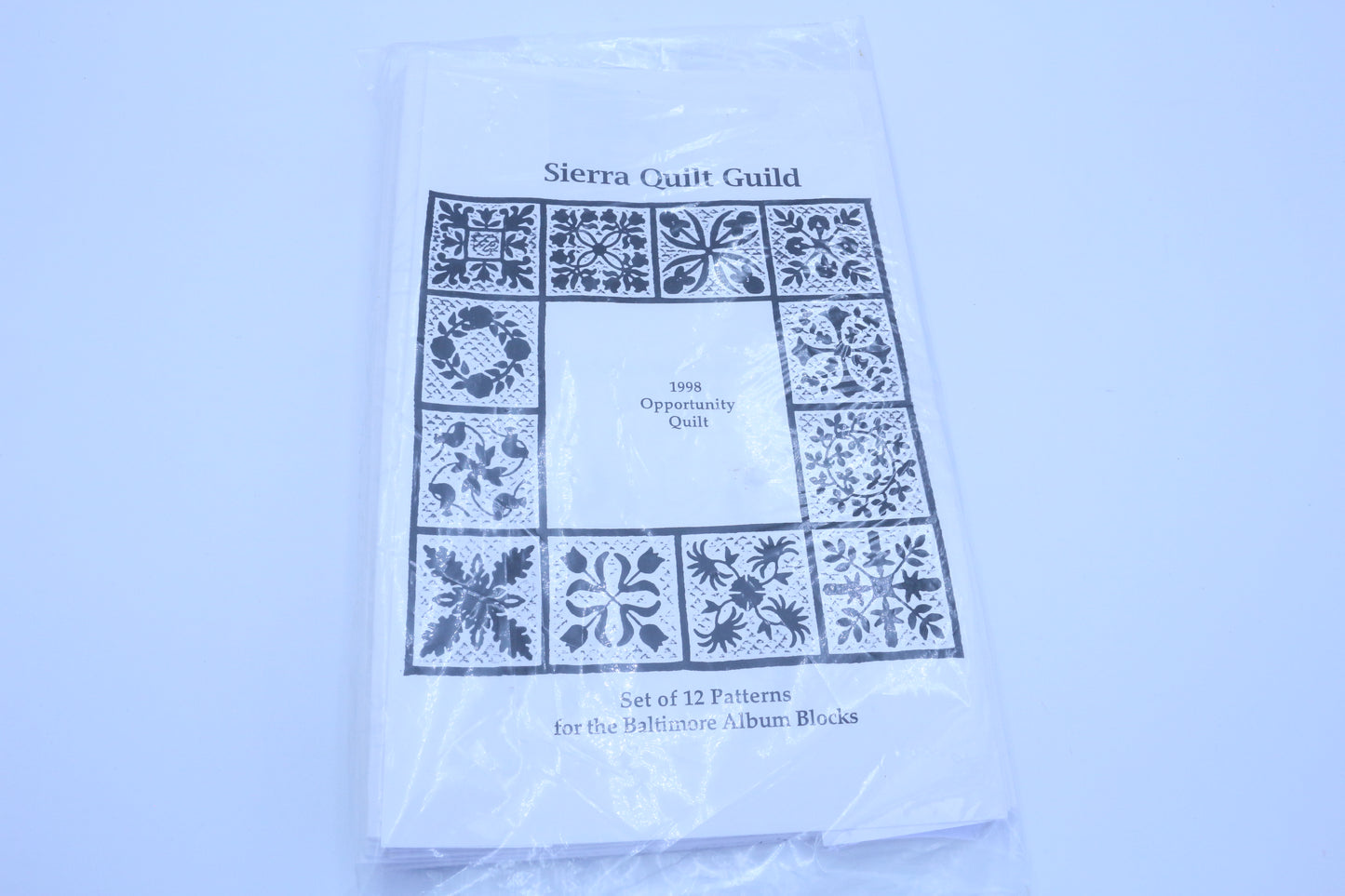 Sierra Quilt Guild 1998 Opportunity Quilt PK146