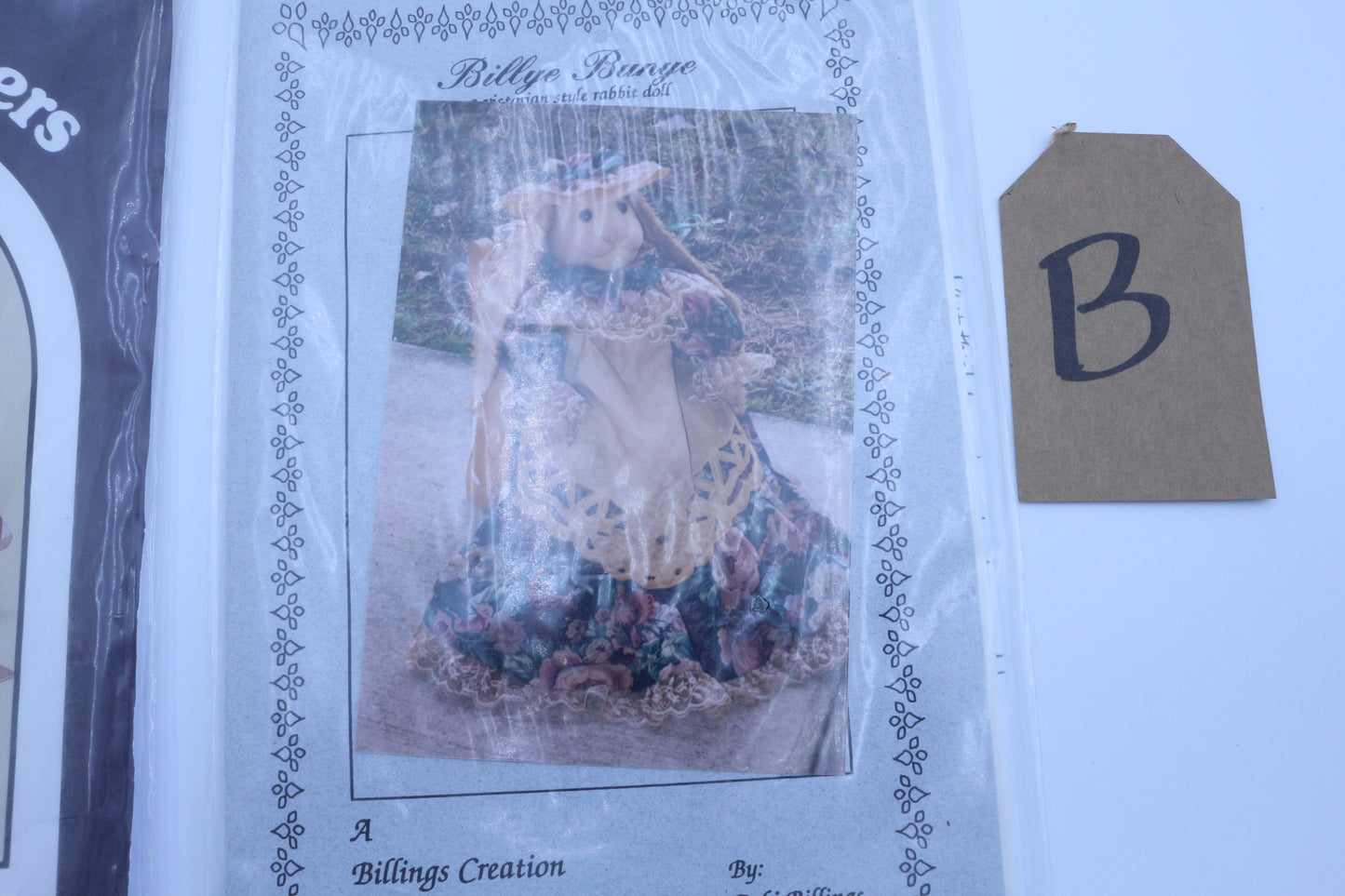 Dreamspinner hot pots and tea Patterns or Billy Bunny Rabbit Pattern