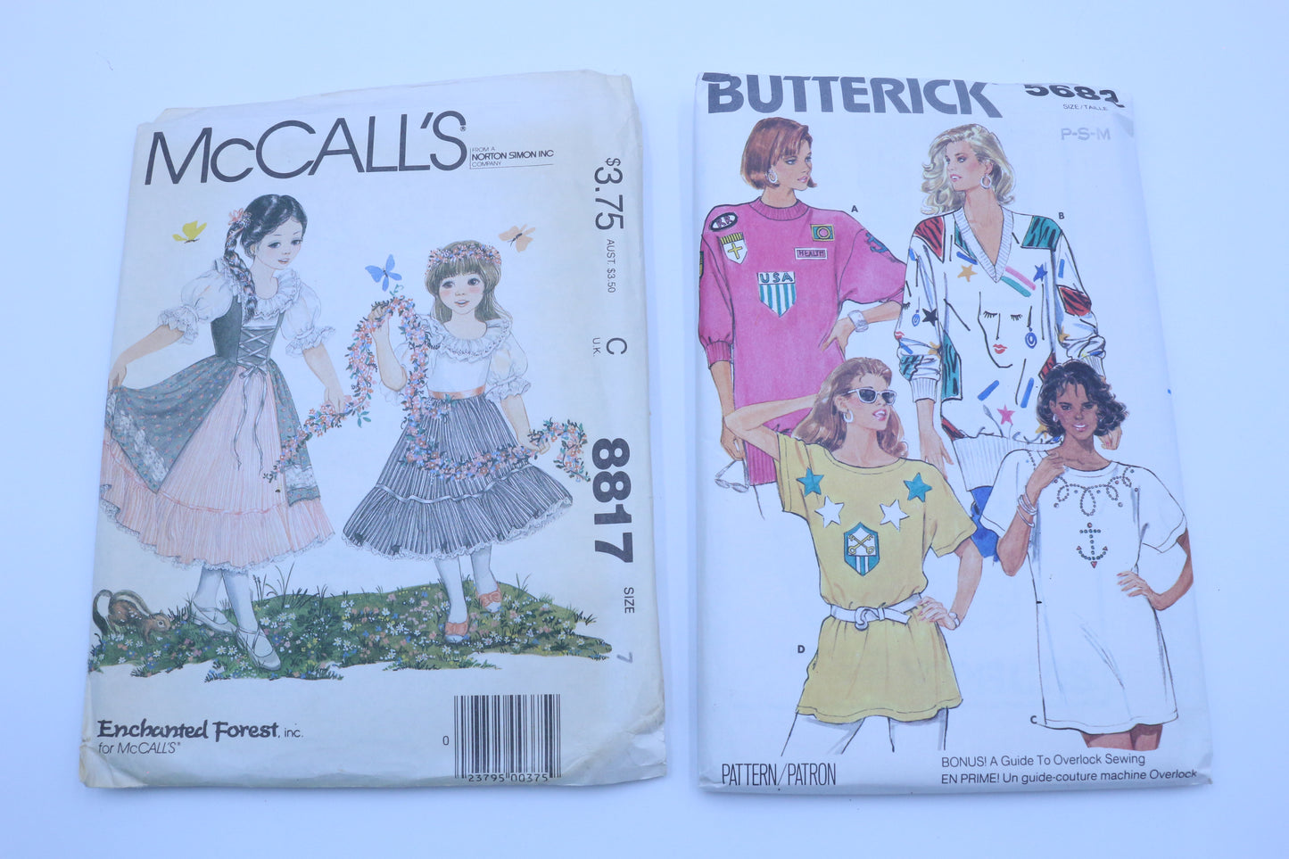 Butterick 5682 Oversized T-Shirt Sewing Pattern