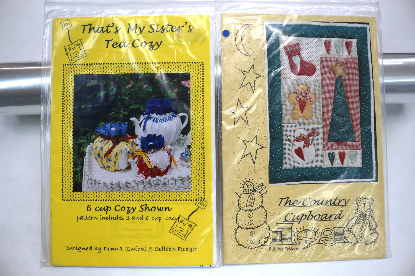 That's My Sister Tea Cozy Pattern or The Country Cupboard Christmas Pattern