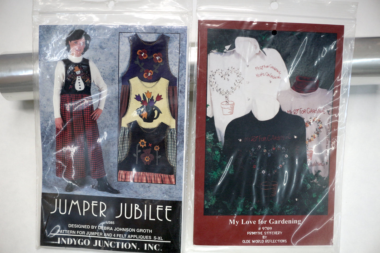 Indygo Junction Jumper Jubilee Pattern or Primitive Stitchery My Love for Gardening