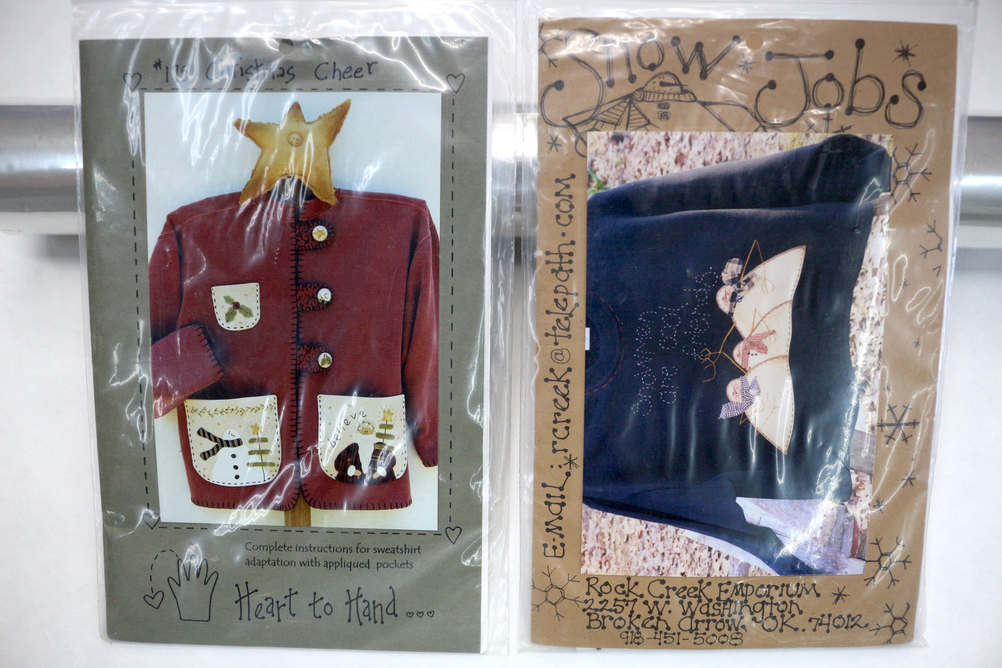 Heart to Hand Christmas Cheer or Snow Jobs