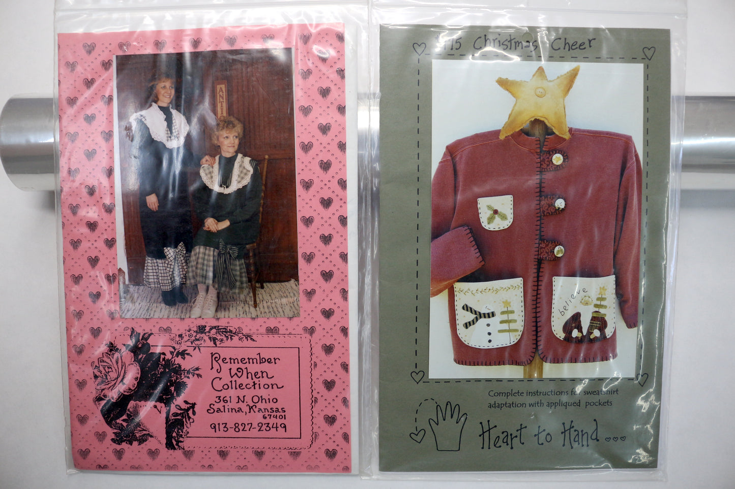 Remember When Collection or Heart to Hand Christmas Cheer Pattern