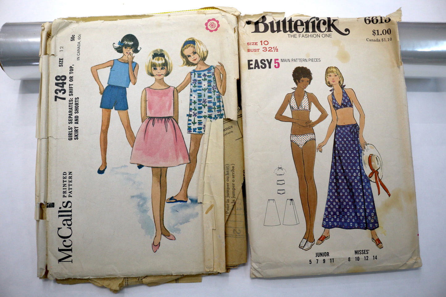 McCalls 7348 Sewing Pattern or Butterick 6613 Sewing Pattern