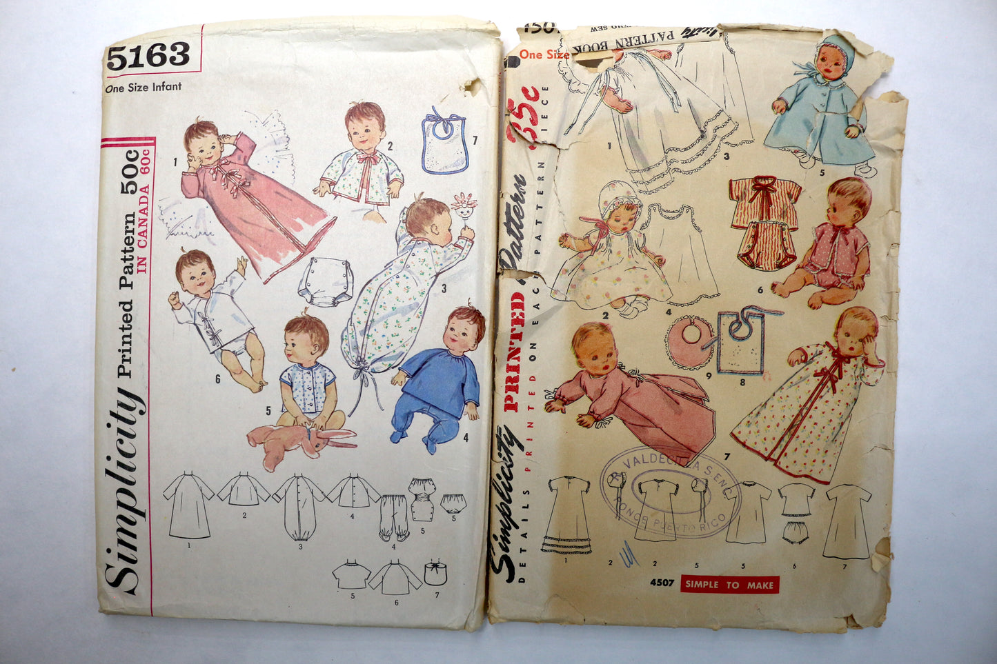 Simplicity 5163 Sewing Pattern or Simplicity 4507 Sewing Pattern