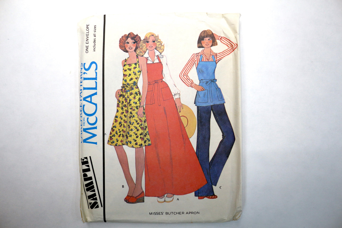 Vintage 70's McCalls Sample Dress Pattern