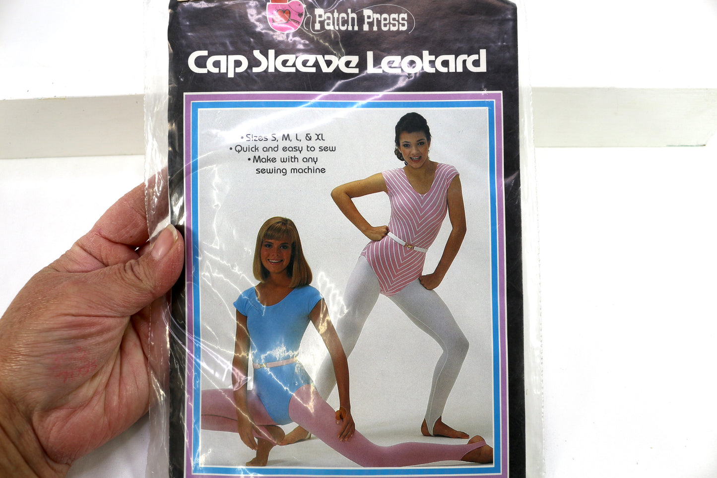 Patch Press Cap Sleeve Leotard Sewing Pattern