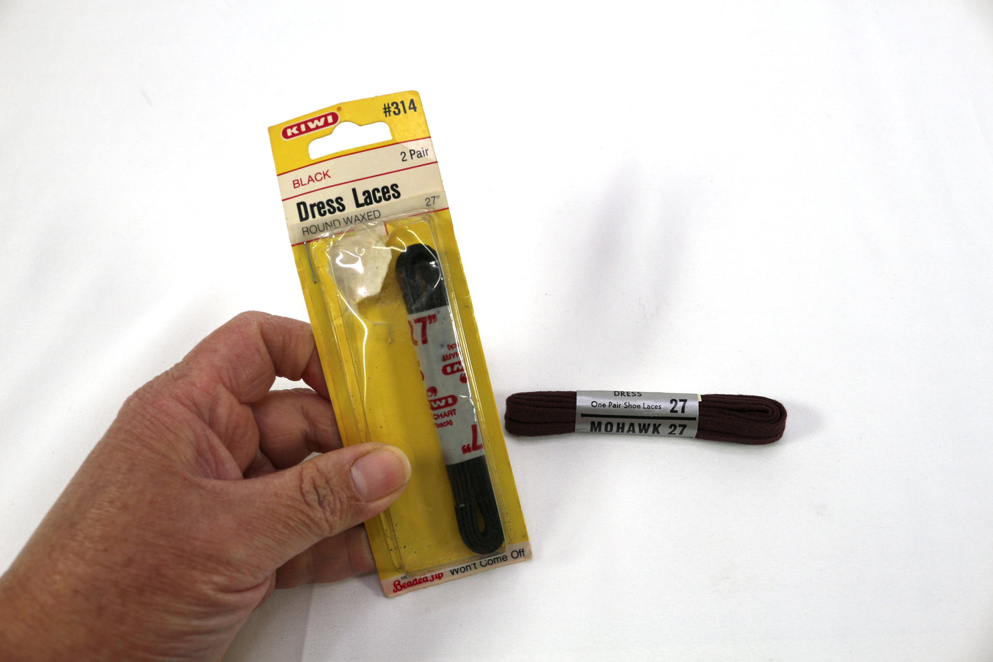 KIWI 27" Dress Shoelaces or Mohawk 27" Dress Shoelaces