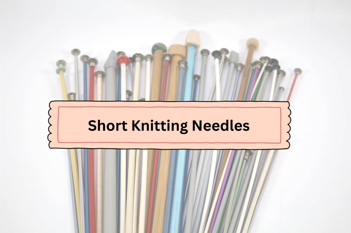 Pair of Short Knitting Needles