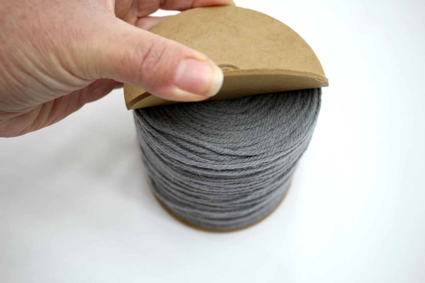 Cloudy Gray Yarn Spool