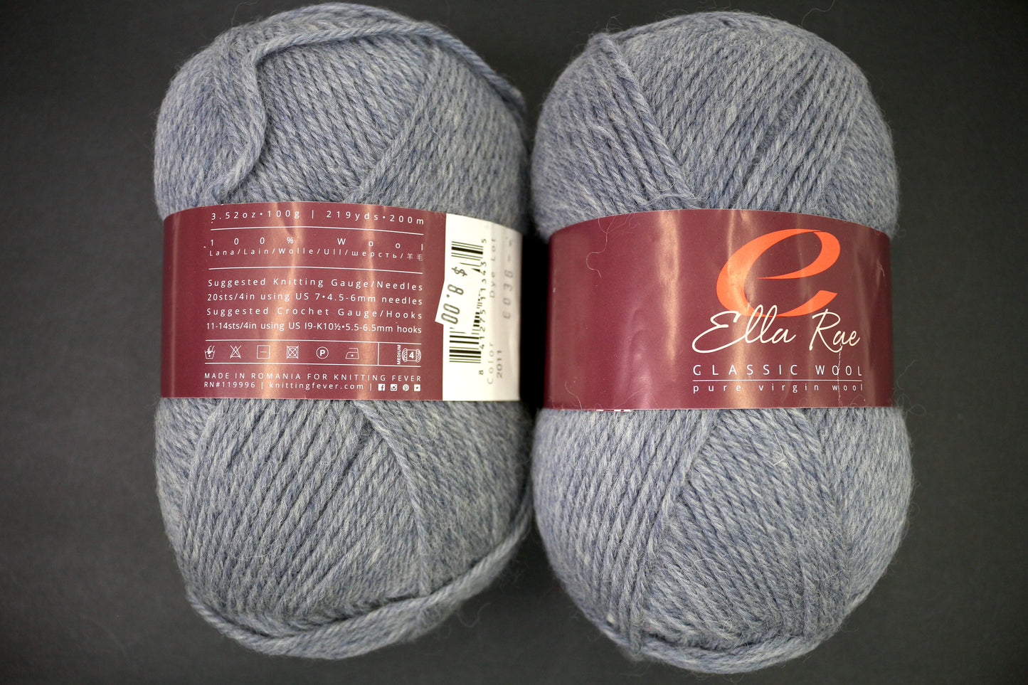 Ella Rae Classic 100% Wool Yarn
