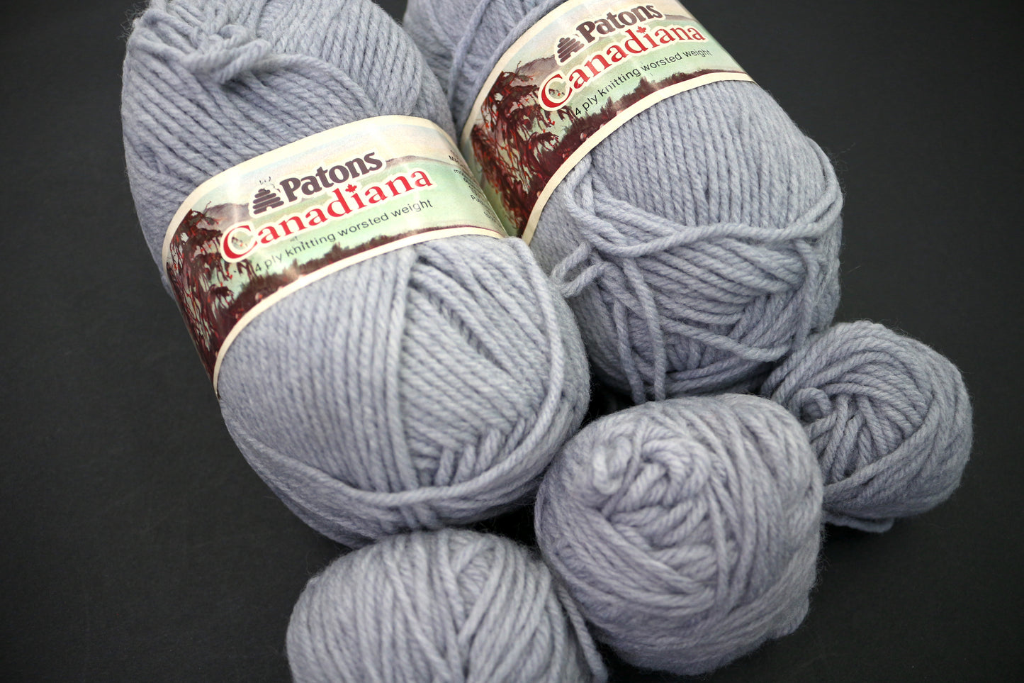 Patons Canadiana 4ply worsted weight Yarn Bundle