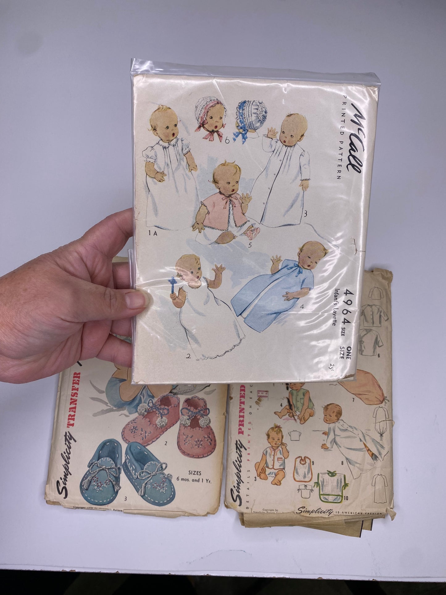 Simplicity 7378, Simplicity 3043, McCall's 4964 Sewing Pattern PK070