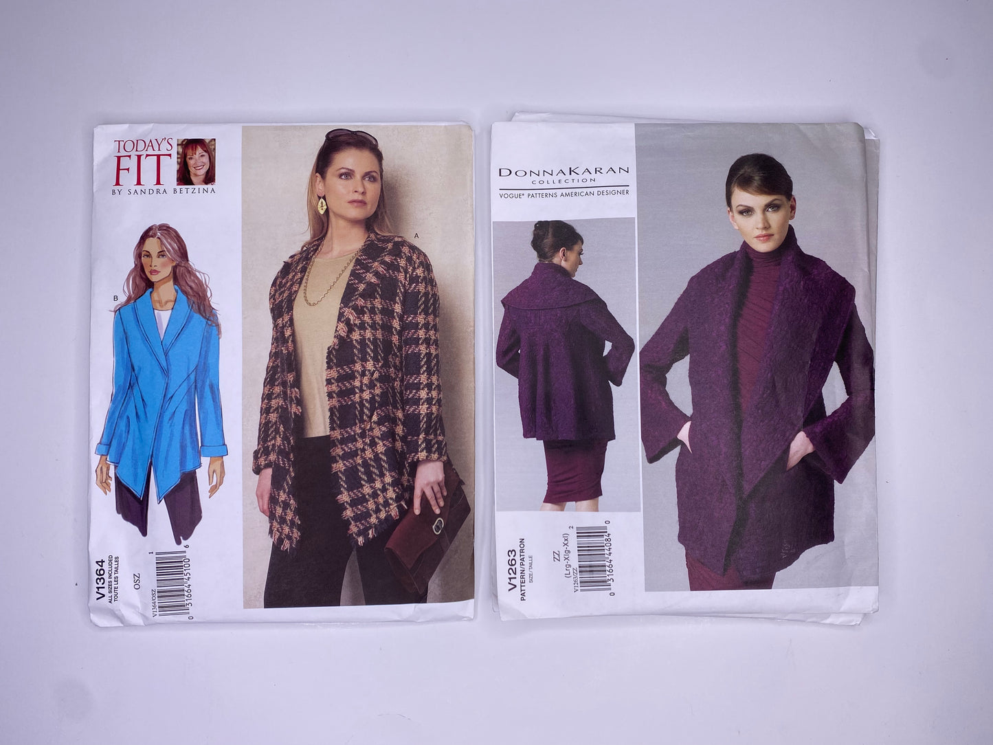 Vogue 1364, Vogue 1263 Sewing Pattern PK075