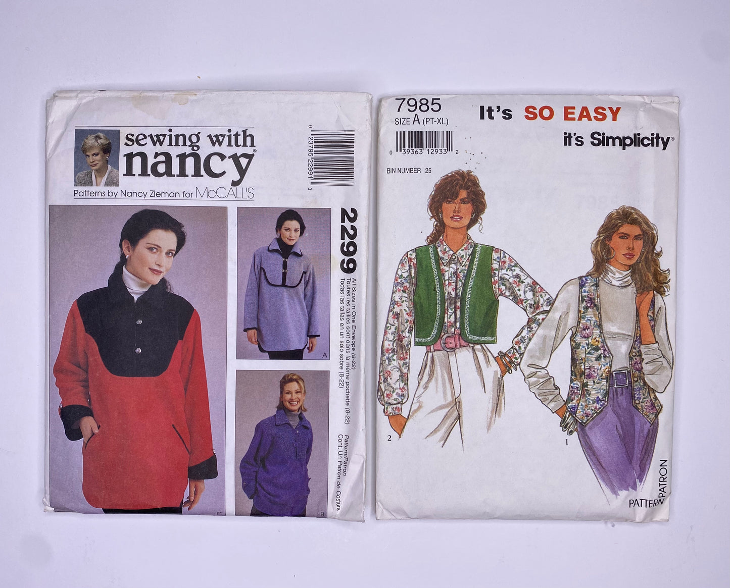 Simplicity 7985 Vest Sewing Pattern PK084
