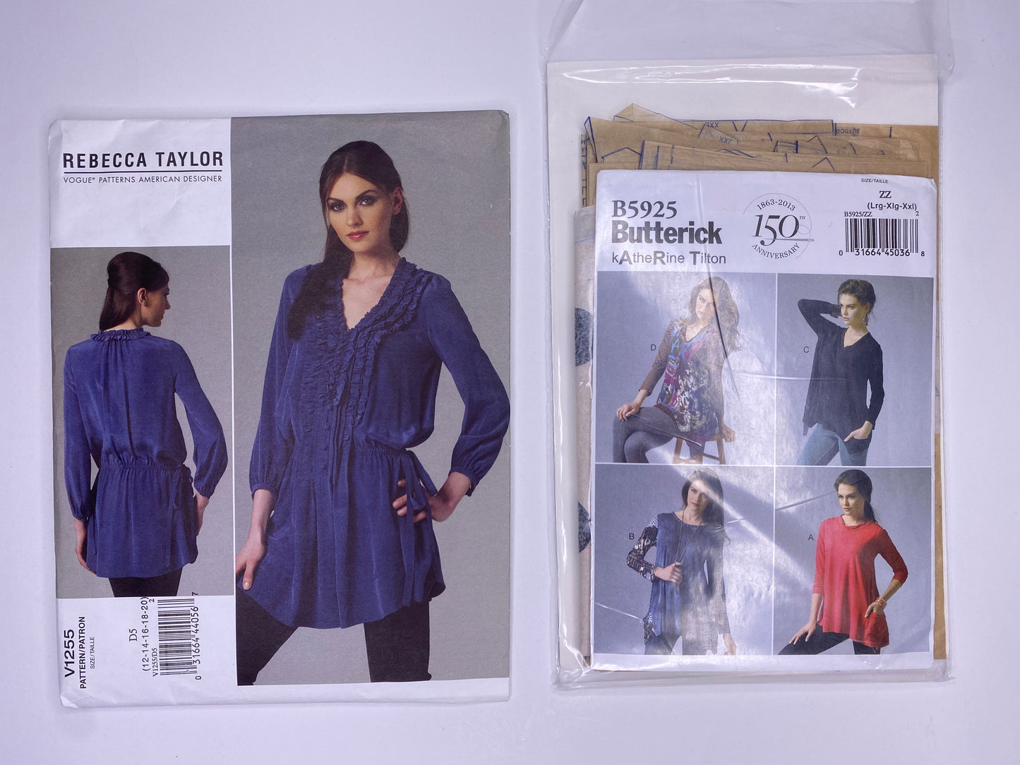 Vogue V1255, Butterick B5925 Sewing Patterns PK121