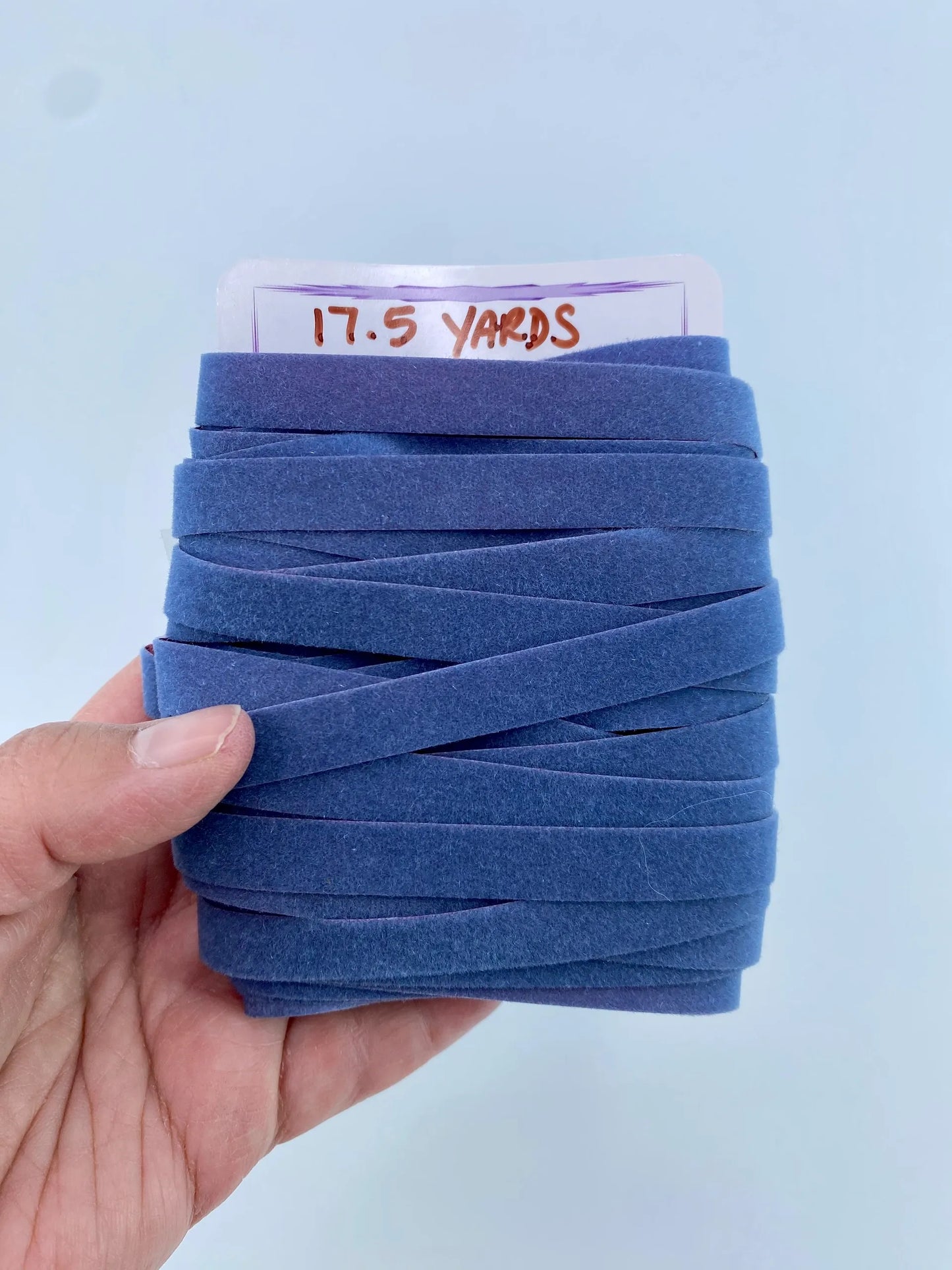 17.5 yards Vintage Cloth Velvet Trim,Cloth Ribbon, Gift Topper Bow, 80's Sewing Trim