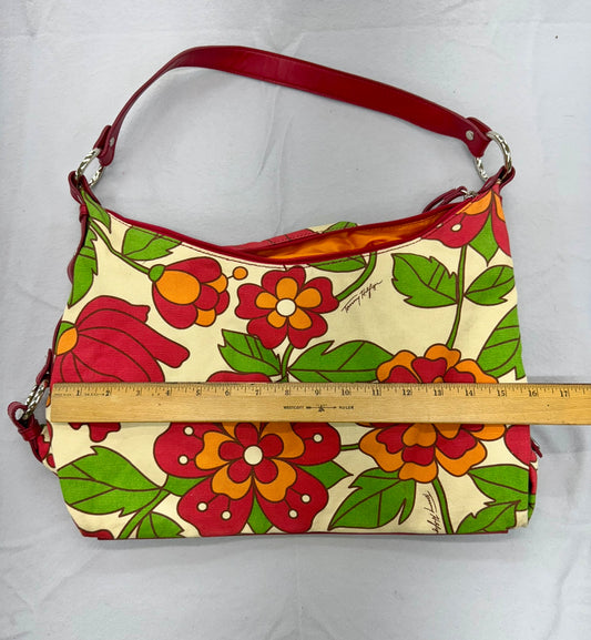 Tommy Hilfiger Flower Purse   – Secondhand Bag for Upcycling or Everyday Use