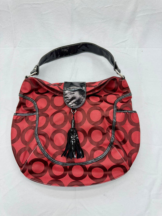 Boho Bag Red – Secondhand Bag for Upcycling or Everyday Use