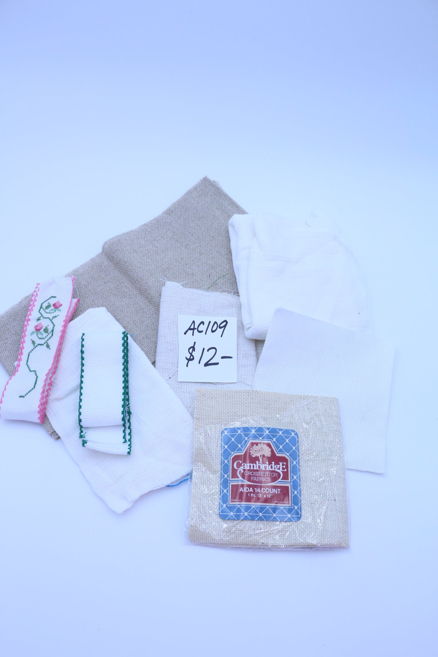 Aida Cloth Bundle, Embroidery Cloth