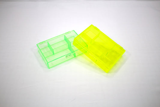 Green Craft Storage Boxes, Small Storage, Sticker Storage, Bead Boxes