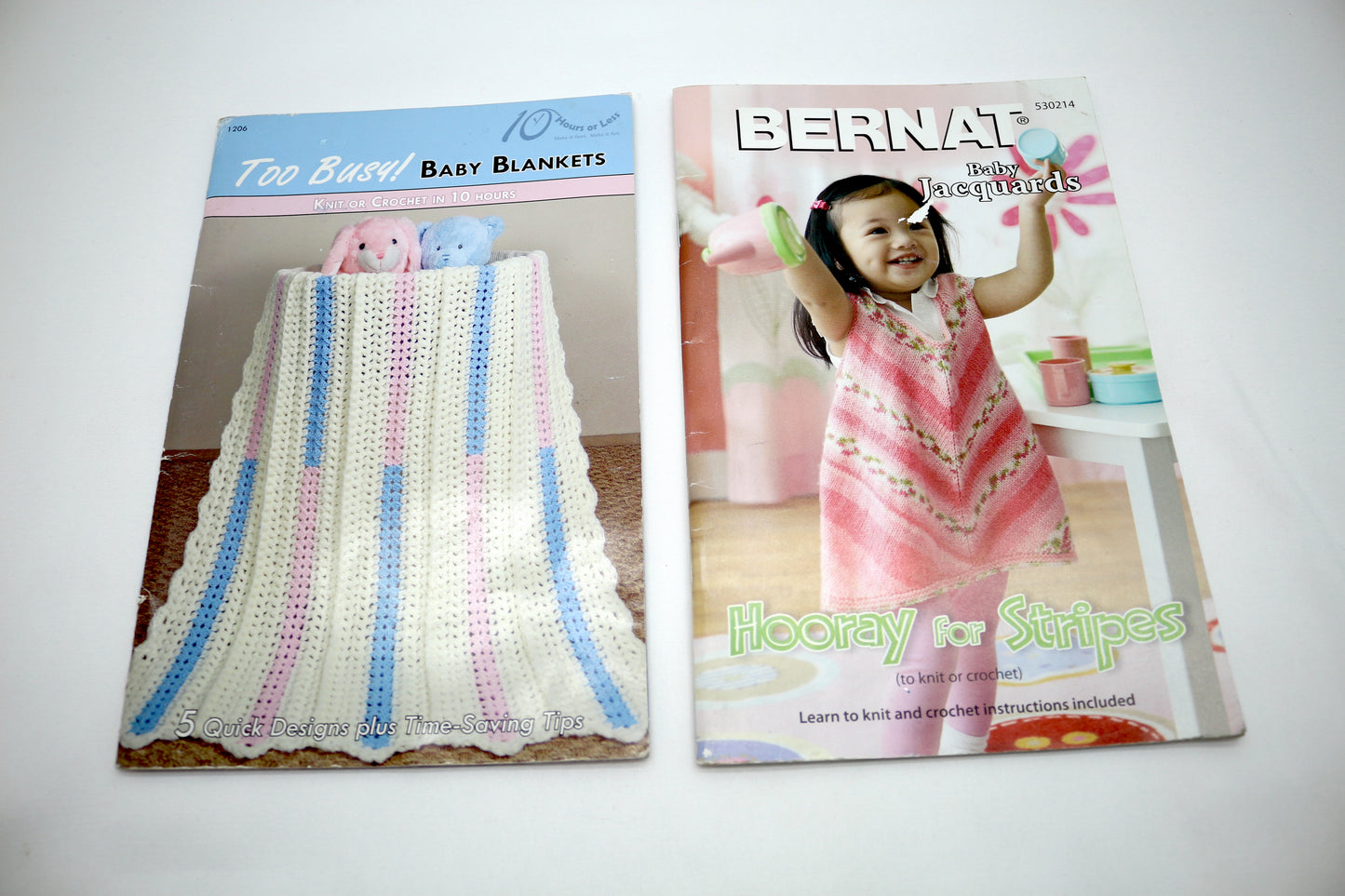Baby Blankets or Bernat Baby Jacquards