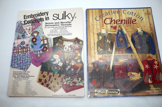 Sulky Embroidery Concepts or Creative Cotton Chenille