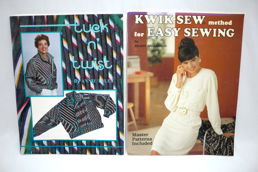 Tuck N Twist Sewing Book OR Kwik Sew Easy Sewing Book