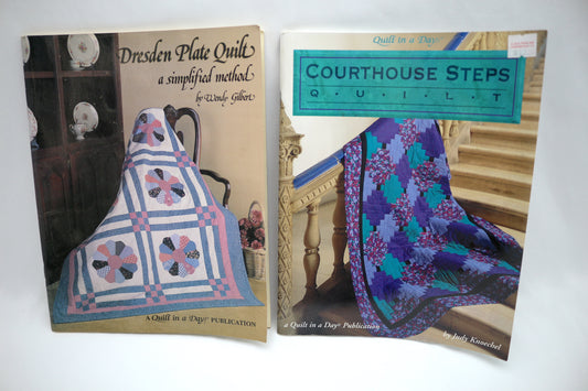 Dresden Plate Quilts OR Courthouse Steps Quilts