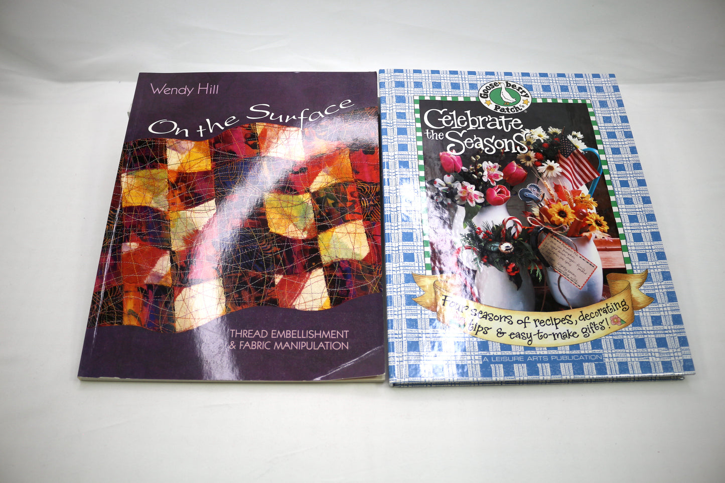 On the Surface Quilt Book or Celebrate the Seasons